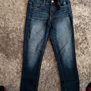 American Eagle Outfitters Dark Blue Skinny Jeans
